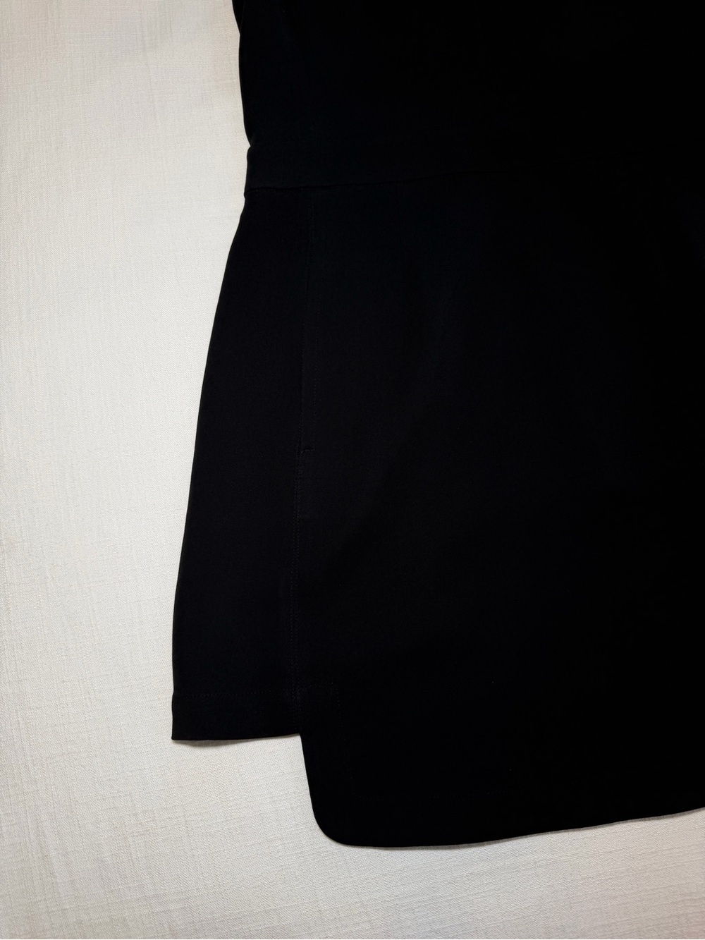 ALC Black Silk Zip Front Dress - Picture 9 of 15